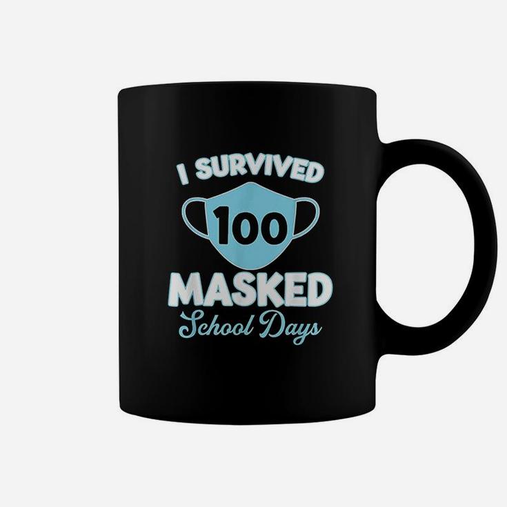 I Survived 100 School Days Virtual Teaching Coffee Mug