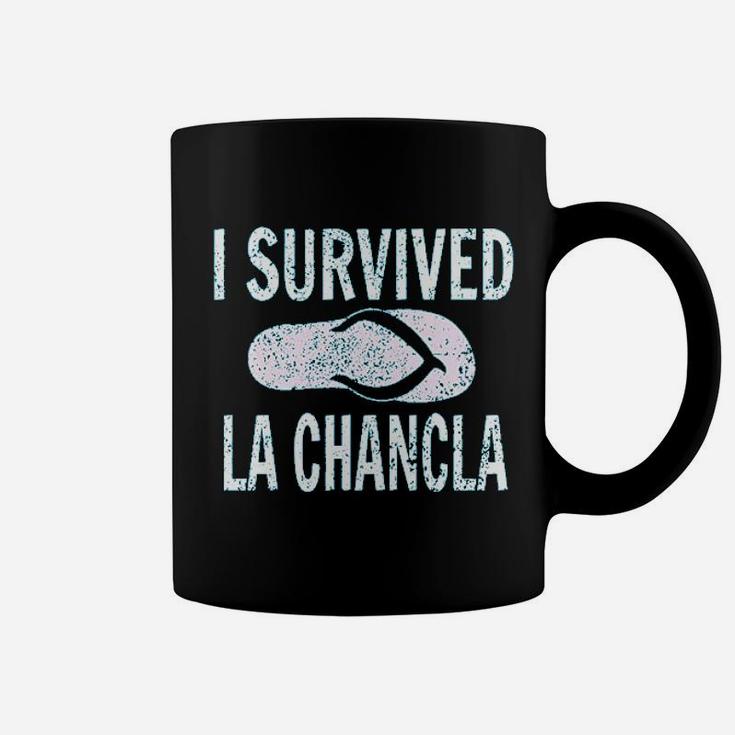 I Survived La Chancla Coffee Mug