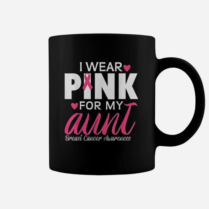 I Wear Pink For My Aunt Coffee Mug