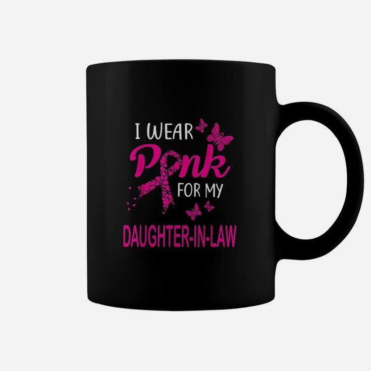 I Wear Pink For My Daughter In Law Coffee Mug