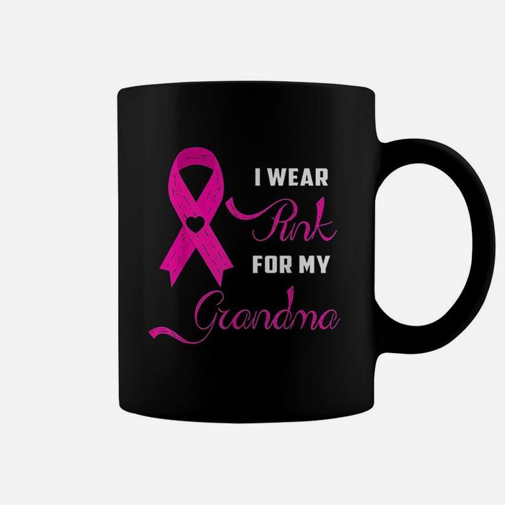 I Wear Pink For My Grandma Awareness Coffee Mug