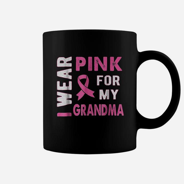 I Wear Pink For My Grandma Coffee Mug