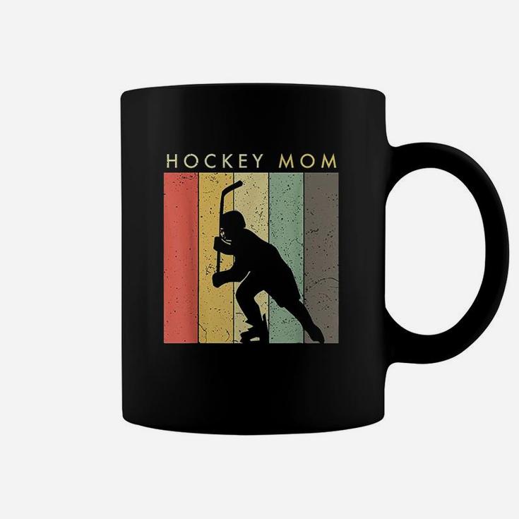 Ice Hockey Mom Retro Vintage Coffee Mug