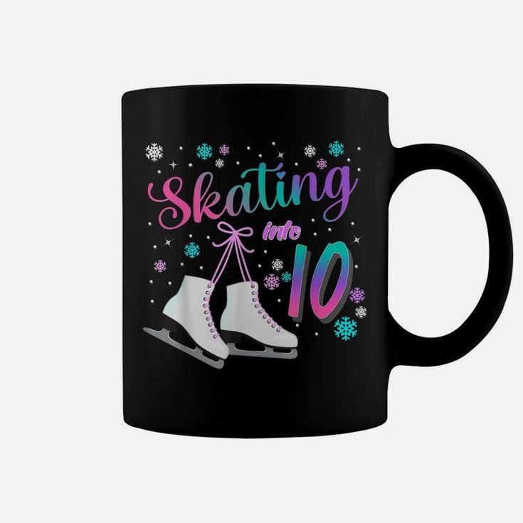Ice Skating Rolling Birthday Party Girl Family Matching Coffee Mug