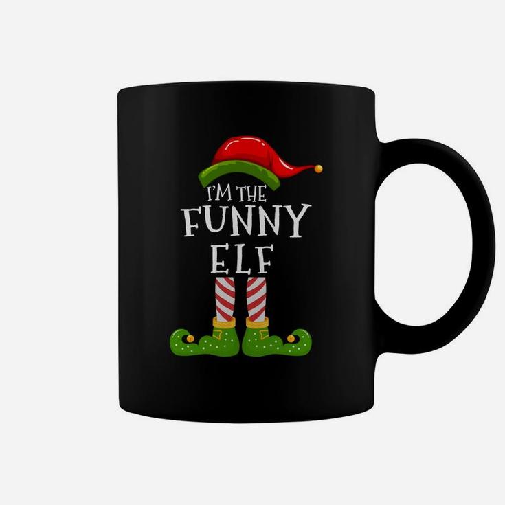 I'm The Funny Elf Group Matching Family Christmas Pyjamas Sweatshirt Coffee Mug