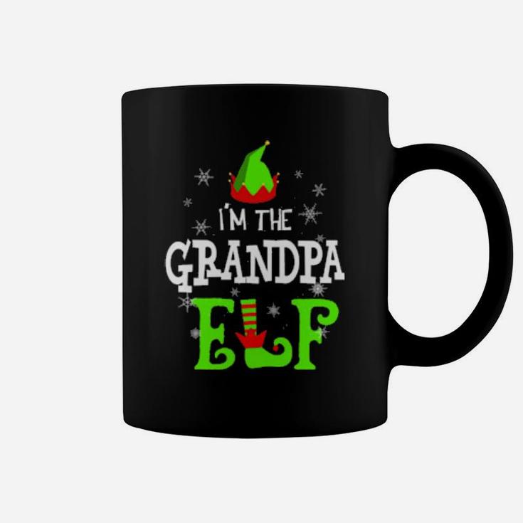 I'm The Grandpa Elf Funny Group Matching Family Xmas Celebrate Coffee Mug