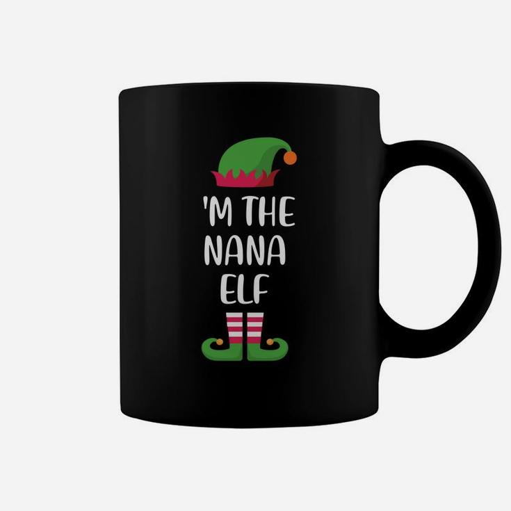 I'm The Nana Elf Christmas Family Matching Group Funny Coffee Mug