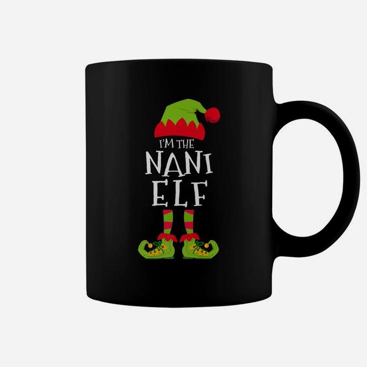 I'm The Nani Elf Funny Matching Christmas Costume Coffee Mug