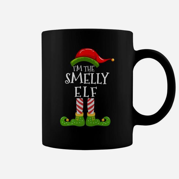 I'm The Smelly Elf Group Matching Family Christmas Pyjamas Coffee Mug