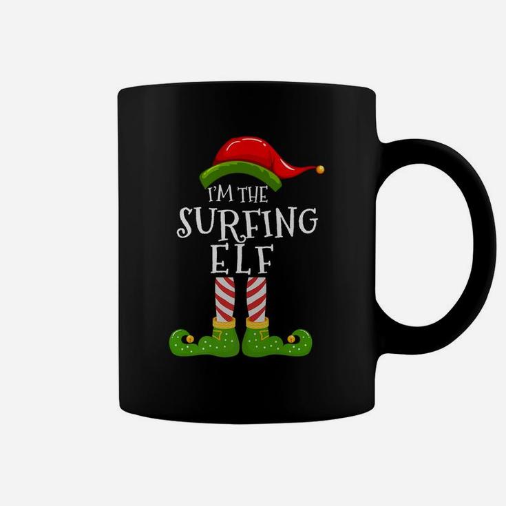 I'm The Surfing Elf Group Matching Family Christmas Pyjamas Coffee Mug