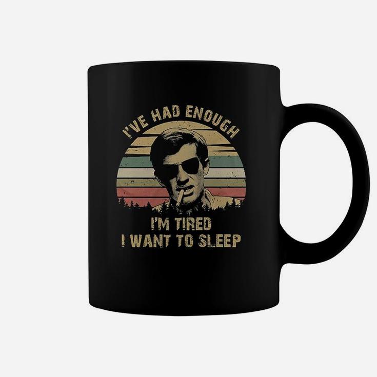 Im Tired I Want To Sleep Vintage Coffee Mug