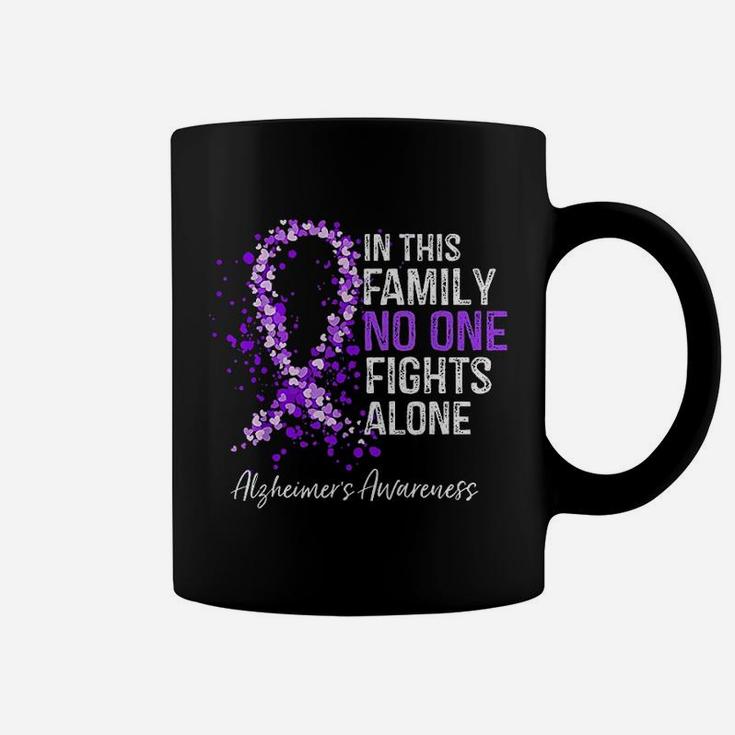 In This Family No One Fights Alone Coffee Mug