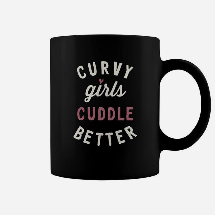 Instant Message Curvy Girls Cuddle Better Coffee Mug
