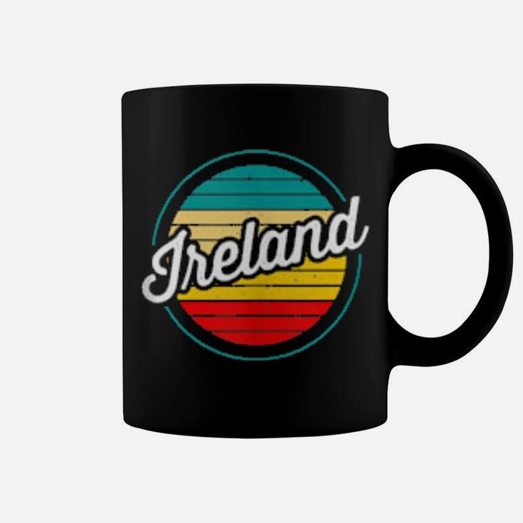 Ireland Retro Sunset Vintage Distressed Design Coffee Mug