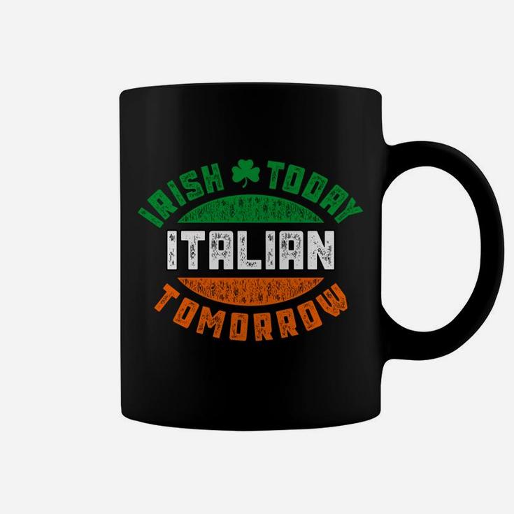 Irish Italian St Patrick's Paddys Day Irish Green Shamrock Coffee Mug