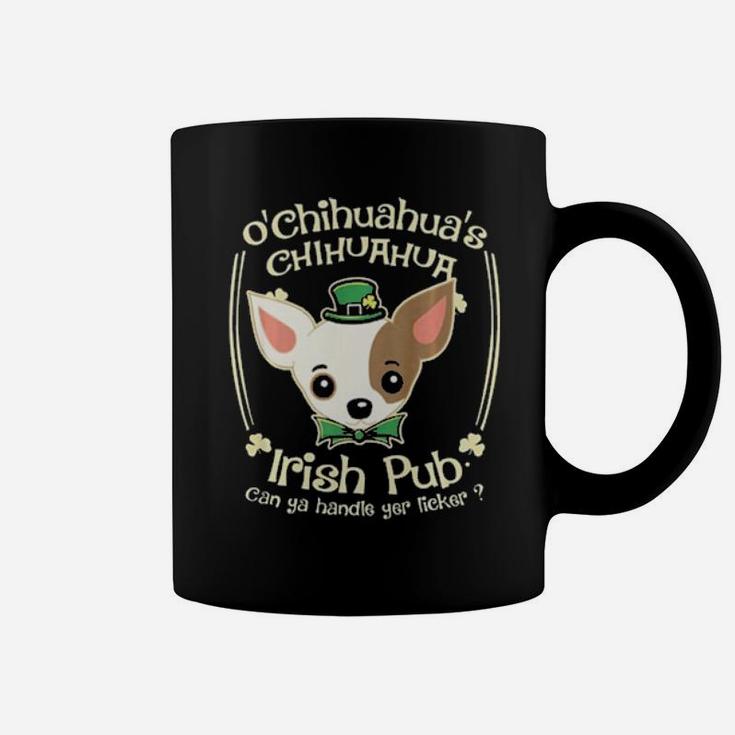 Irish Leprechaun Chihuahua For St Patricks Day Coffee Mug