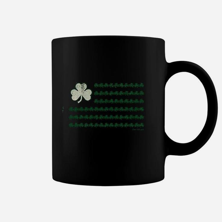 Irish Nation Shamrock Flag Coffee Mug