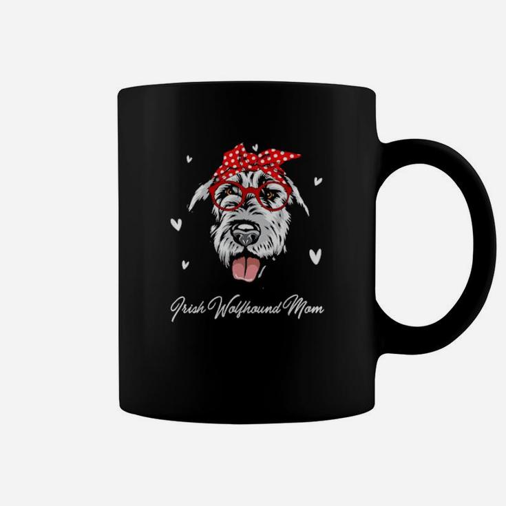 Irish Wolfhound Mom Leopard Print Dogs Mother Day Coffee Mug