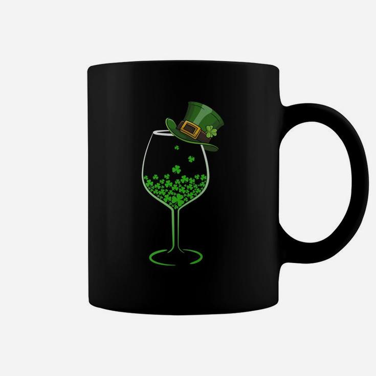 Irish You Were Wine Funny St Saint Patricks Day Coffee Mug