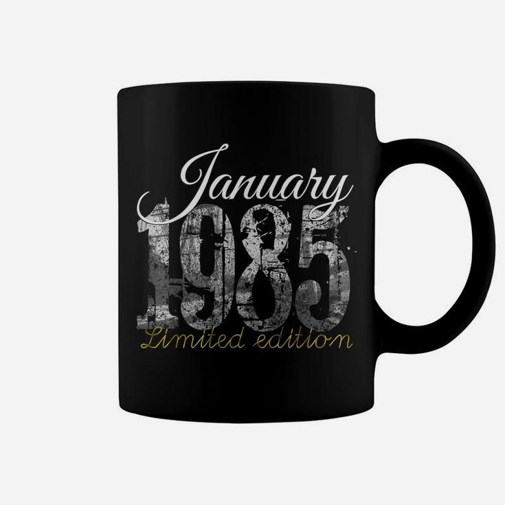 January 1985 Tee - 35 Year Old Shirt 1985 35Th Birthday Gift Coffee Mug