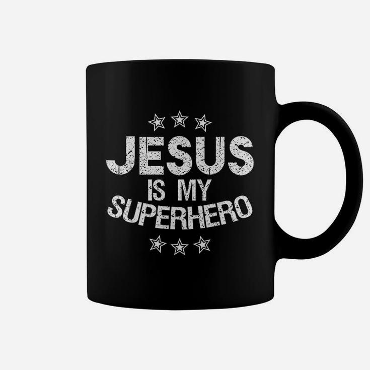 Jesus Is My Superhero Coffee Mug
