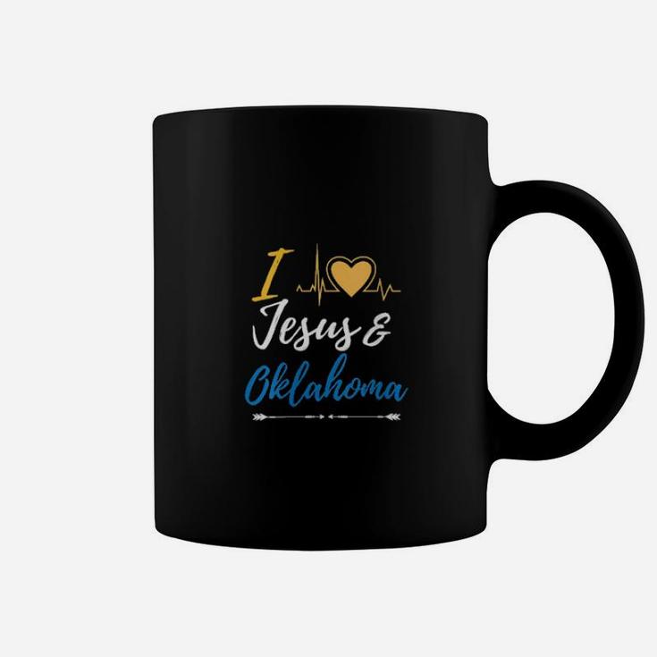 Jesus Oklahoma Pride State Flag Coffee Mug