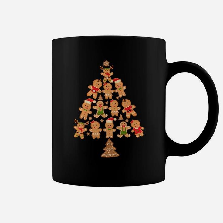 Jolly Gingerbread Christmas Tree Lights Funny Xmas Tree Gift Sweatshirt Coffee Mug