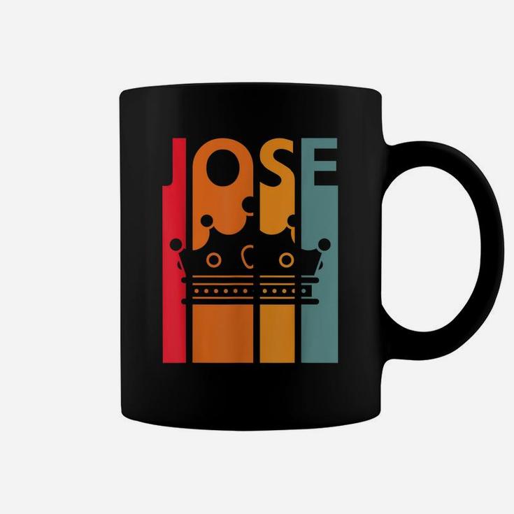 Jose Gift Idea For Boys Men Retro First Name Vintage Jose Coffee Mug