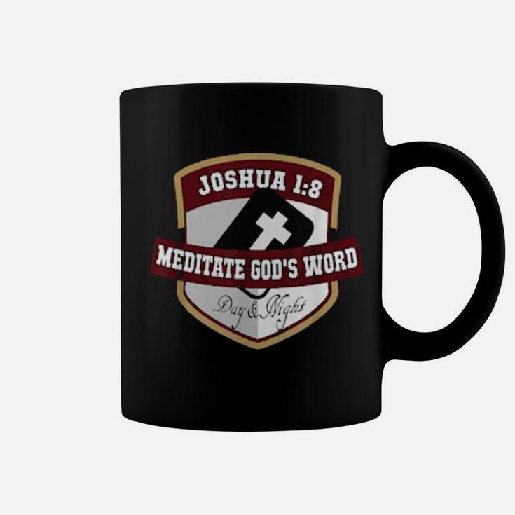 Joshua 18 Mediate God's Word Day And Night Outfit Coffee Mug