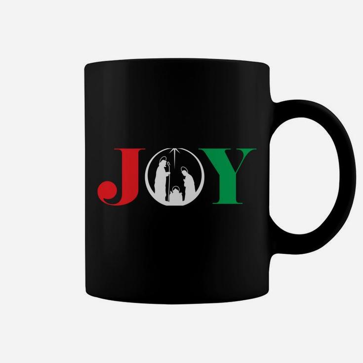 Joy Christmas Holiday Gift Nativity Jesus Ornament Xmas Star Sweatshirt Coffee Mug