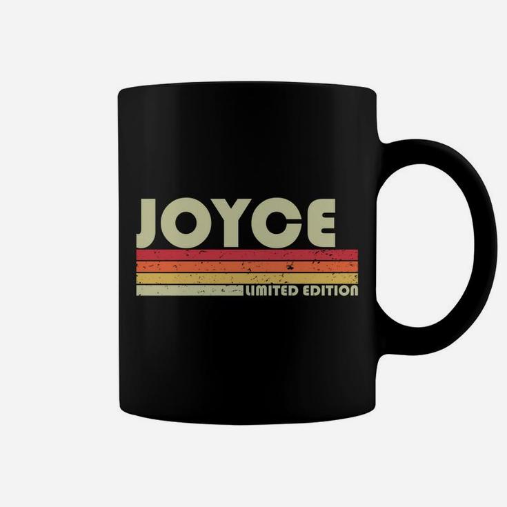 Joyce Surname Funny Retro Vintage 80S 90S Birthday Reunion Coffee Mug