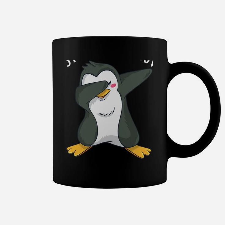 Just A Boy Who Loves Penguins Cute Dab Dance Boys Penguin Coffee Mug