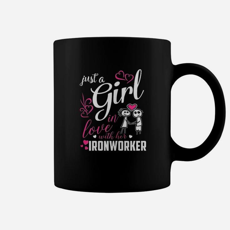 Just A Girl In Love With Her Ironworker Coffee Mug