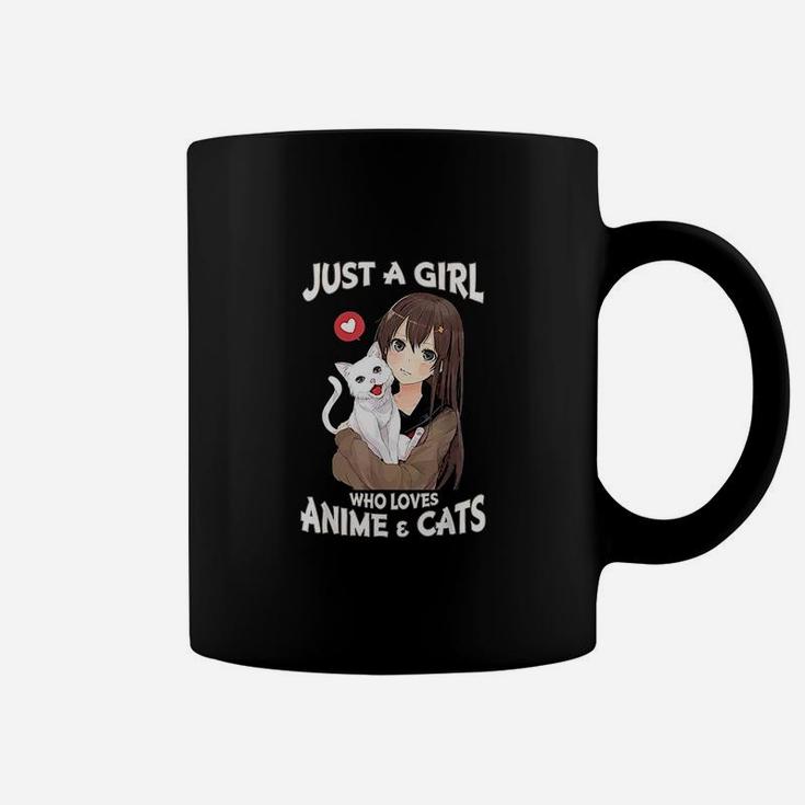 Just A Girl Who Loves Cats Cute Gifts For Teen Girls Coffee Mug