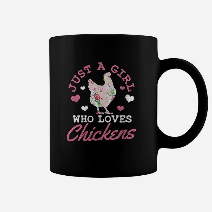 Just A Girl Who Loves Chickens Coffee Mug