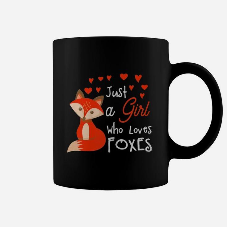 Just A Girl Who Loves Fox Lovely Coffee Mug