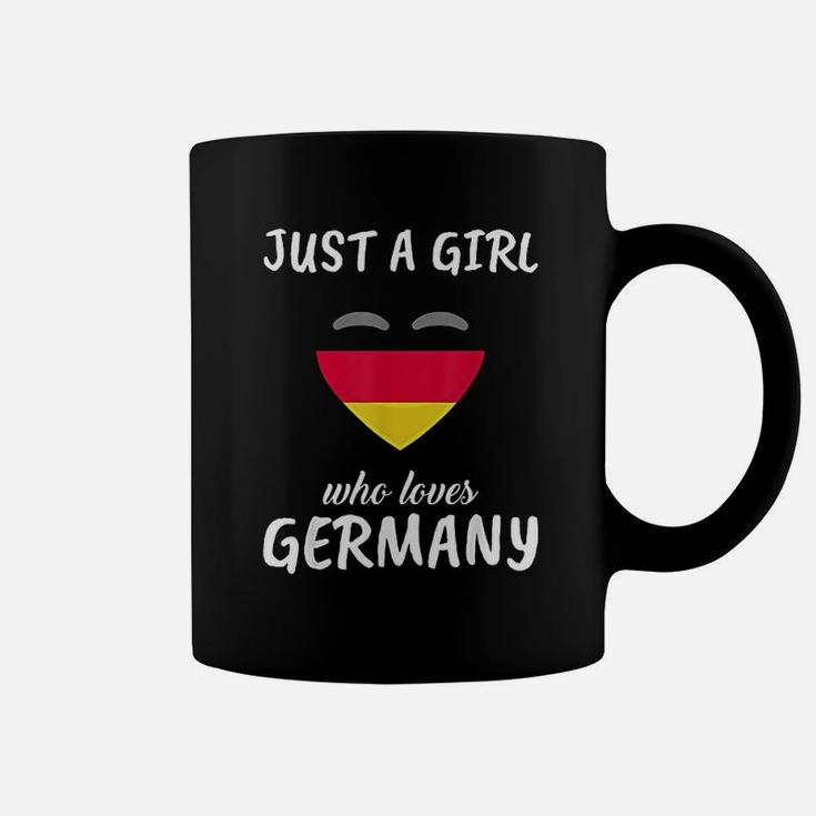 Just A Girl Who Loves Germany German Gift Travel Germany Coffee Mug