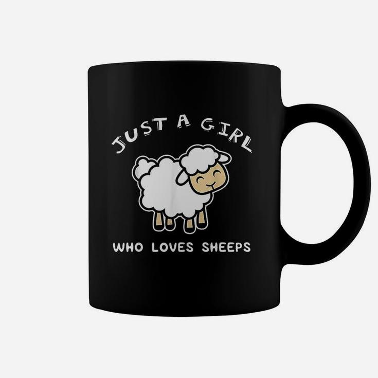 Just A Girl Who Loves Sheep Coffee Mug
