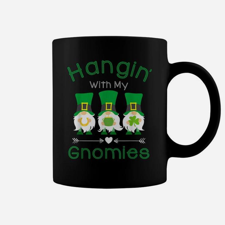Just Hangin With My Gnomies Gnome Happy Patrick's Day Party Coffee Mug