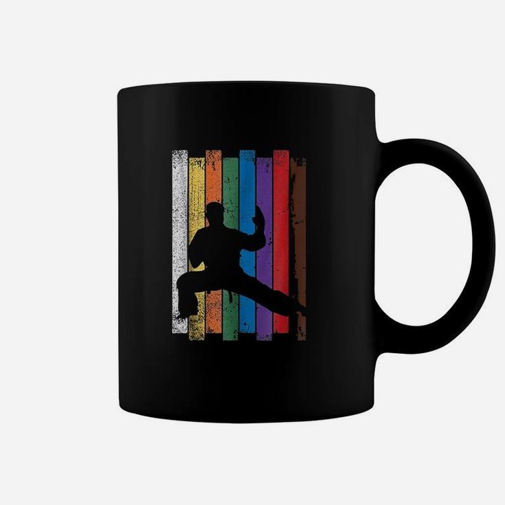 Karate Belt Karate Silhouette Coffee Mug