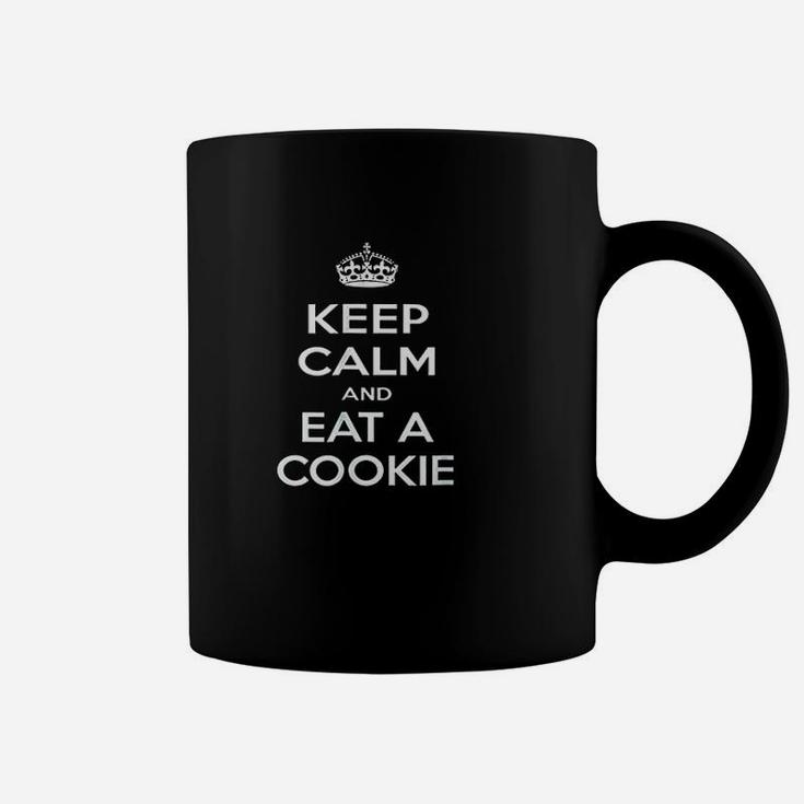 Keep Calm And Eat A Cookie Coffee Mug