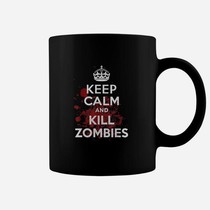 Keep Calm And Kil Zombies Coffee Mug