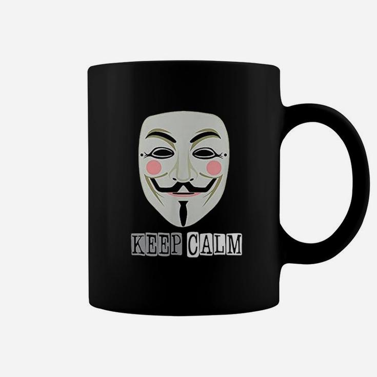 Keep Calm Anonymous Coffee Mug