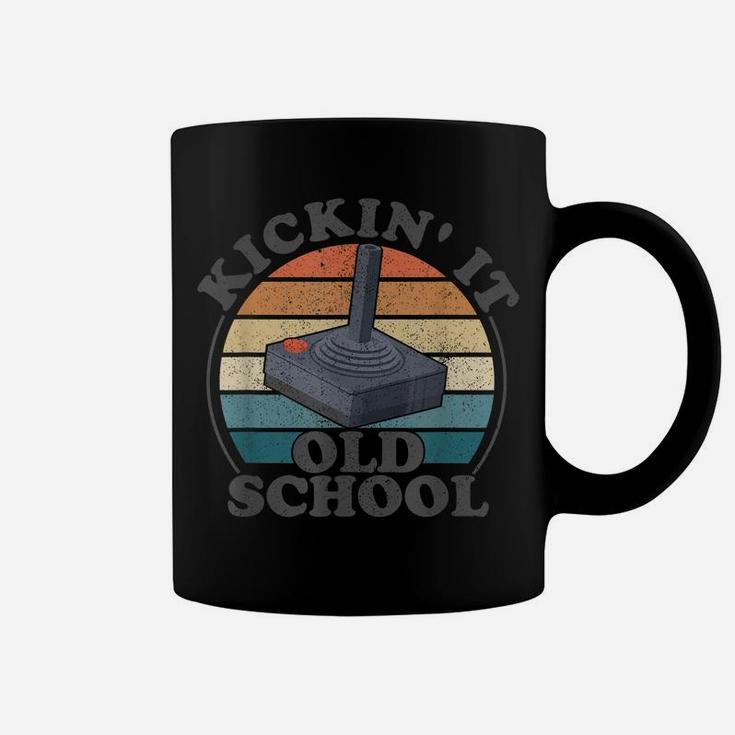 Kickin It Old School Retro 80S Video Game Gaming Gamer Gift Coffee Mug