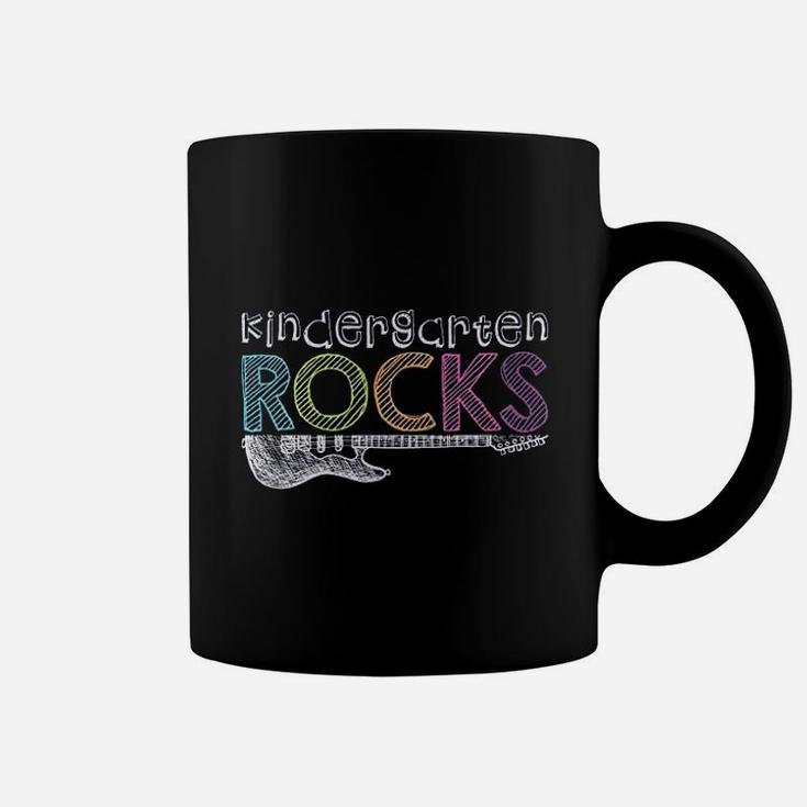 Kindergarten Rocks With Guitar Coffee Mug