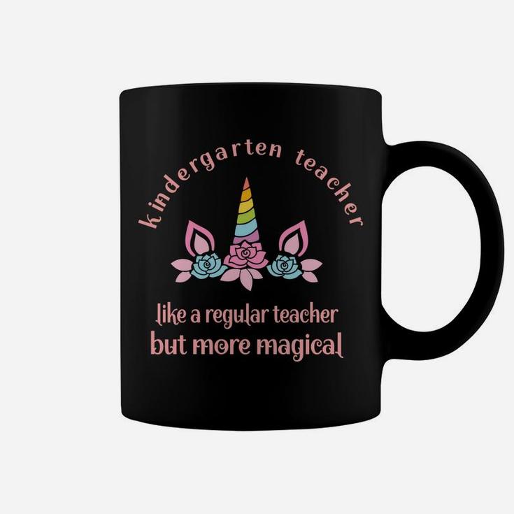Kindergarten Teacher Unicorn Magical Cute Gift Coffee Mug