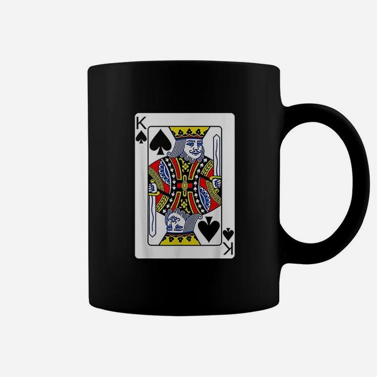 King Of Spades Playing Card Coffee Mug