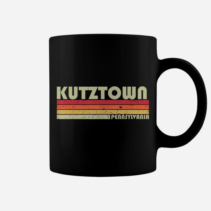 Kutztown Pa Pennsylvania Funny City Home Root Gift Retro 80S Coffee Mug