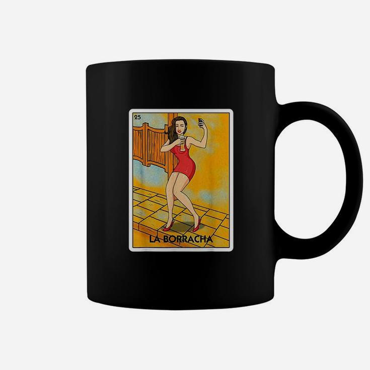 La Borracha Mexican Card Game Funny Drinking Beer Coffee Mug