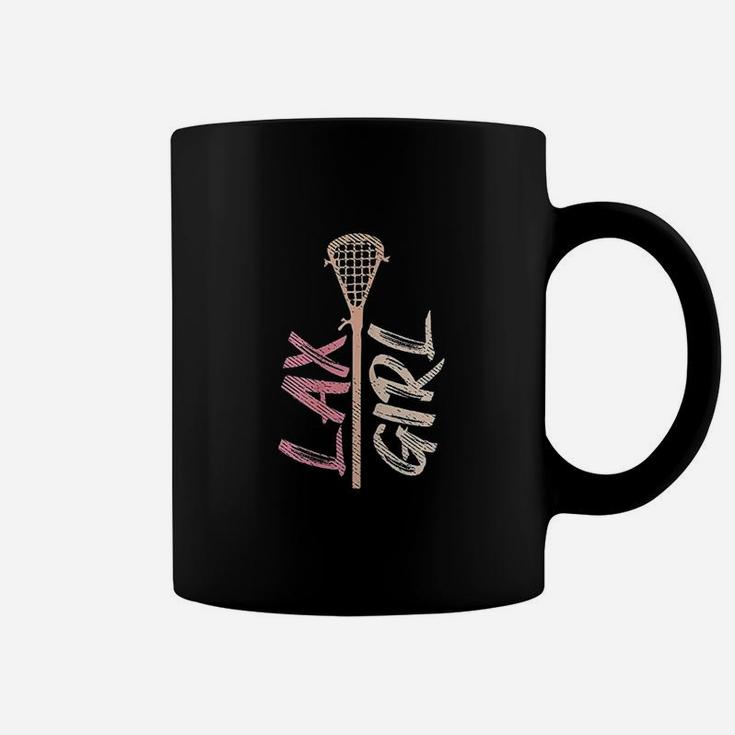 Lacrosse Lax Girl Player Mom Coffee Mug
